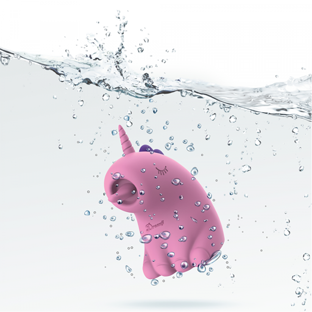 TESTER - Dreamii Licks Licking Unicorn Stimulator - Mystical Pink