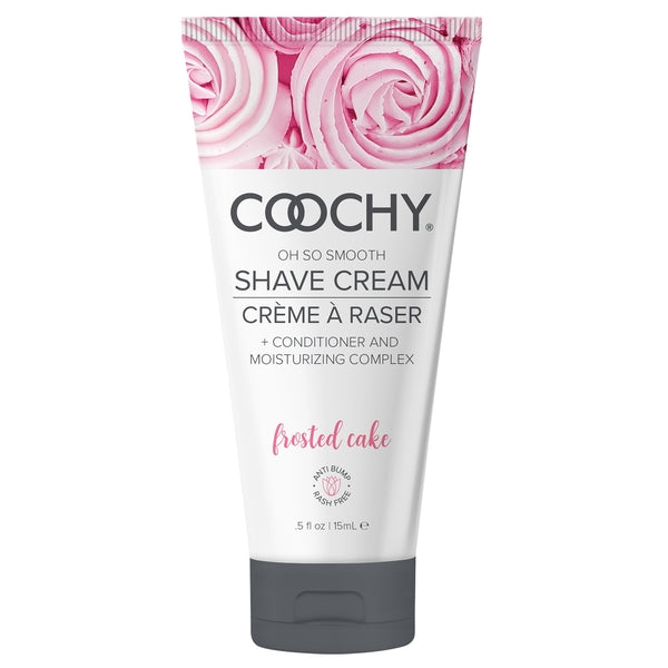 Coochy Shave Cream - FROSTED CAKE tube 0.5oz / 15ml