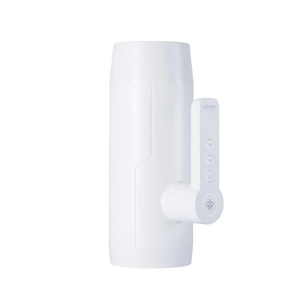 TESTER - Blanche - Thrusting Auto Blowjob Toy