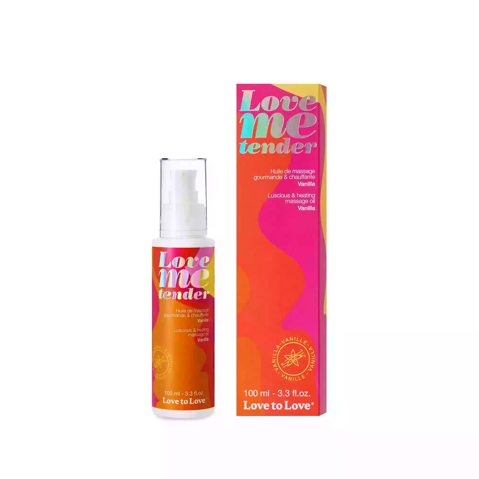 LOVE ME TENDER - HUILE DE MASSAGE - VANILLE 100ML / 3.3FL.OZ.