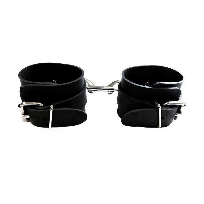 Vegan Rubber Wrist Cuffs