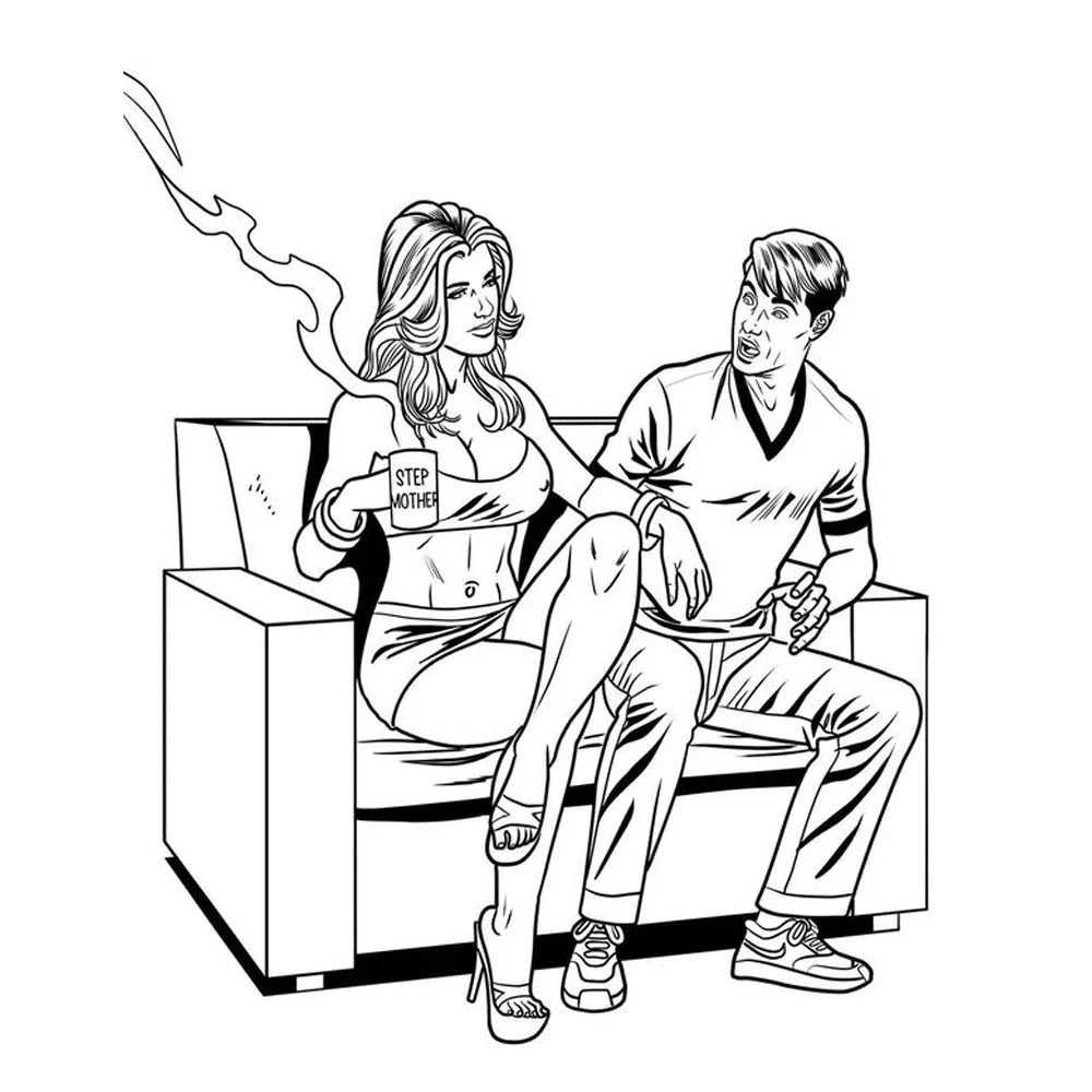 The MILF Porn Colouring Book *