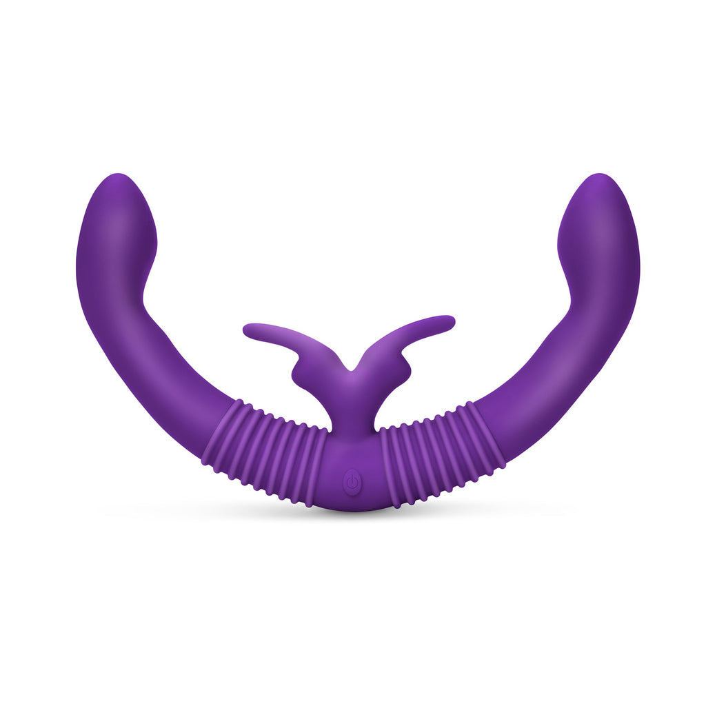 TOGETHER COUPLES VIBRATOR W/ REMOTE CONTROL
