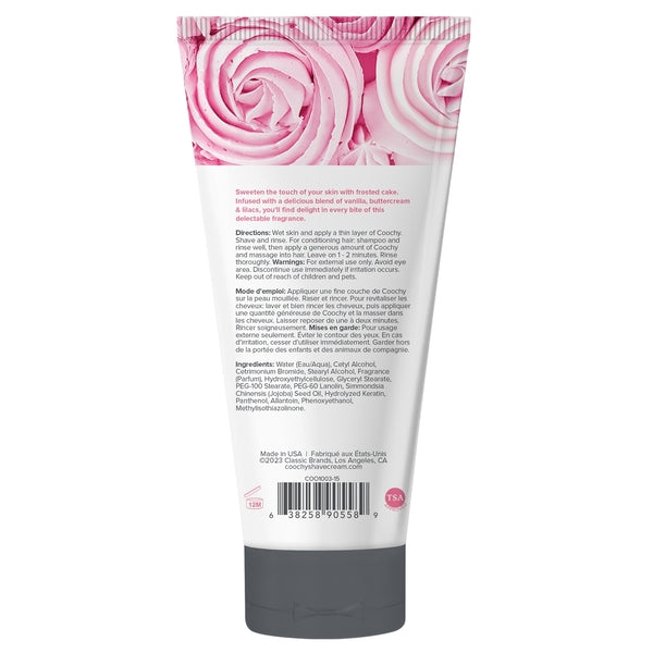 Coochy Shave Cream - FROSTED CAKE tube 0.5oz / 15ml