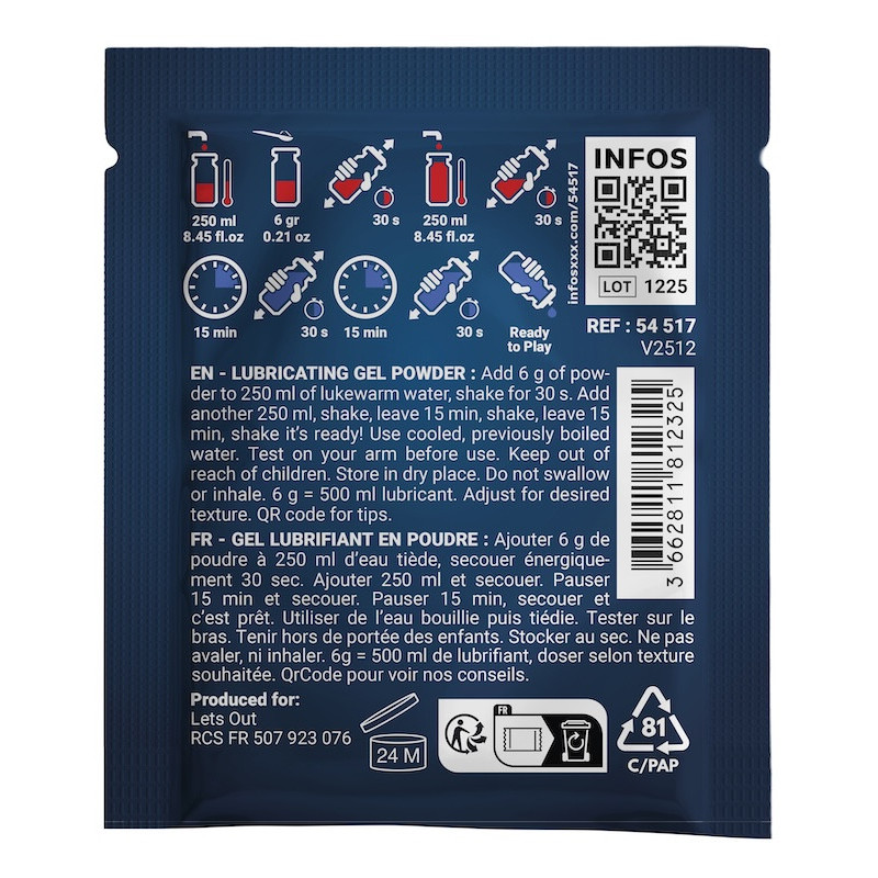 TESTER - Fuck & Fist - FF Powder 6g sachets