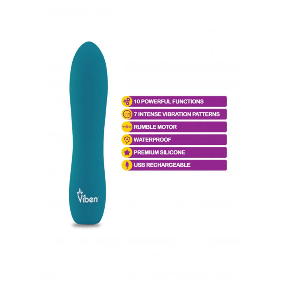 TESTER - Vivacious - Intense 10-Function - Ocean