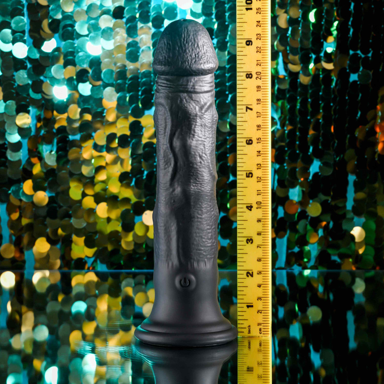 TESTER - Evolved Black Thunder Dildo with remote