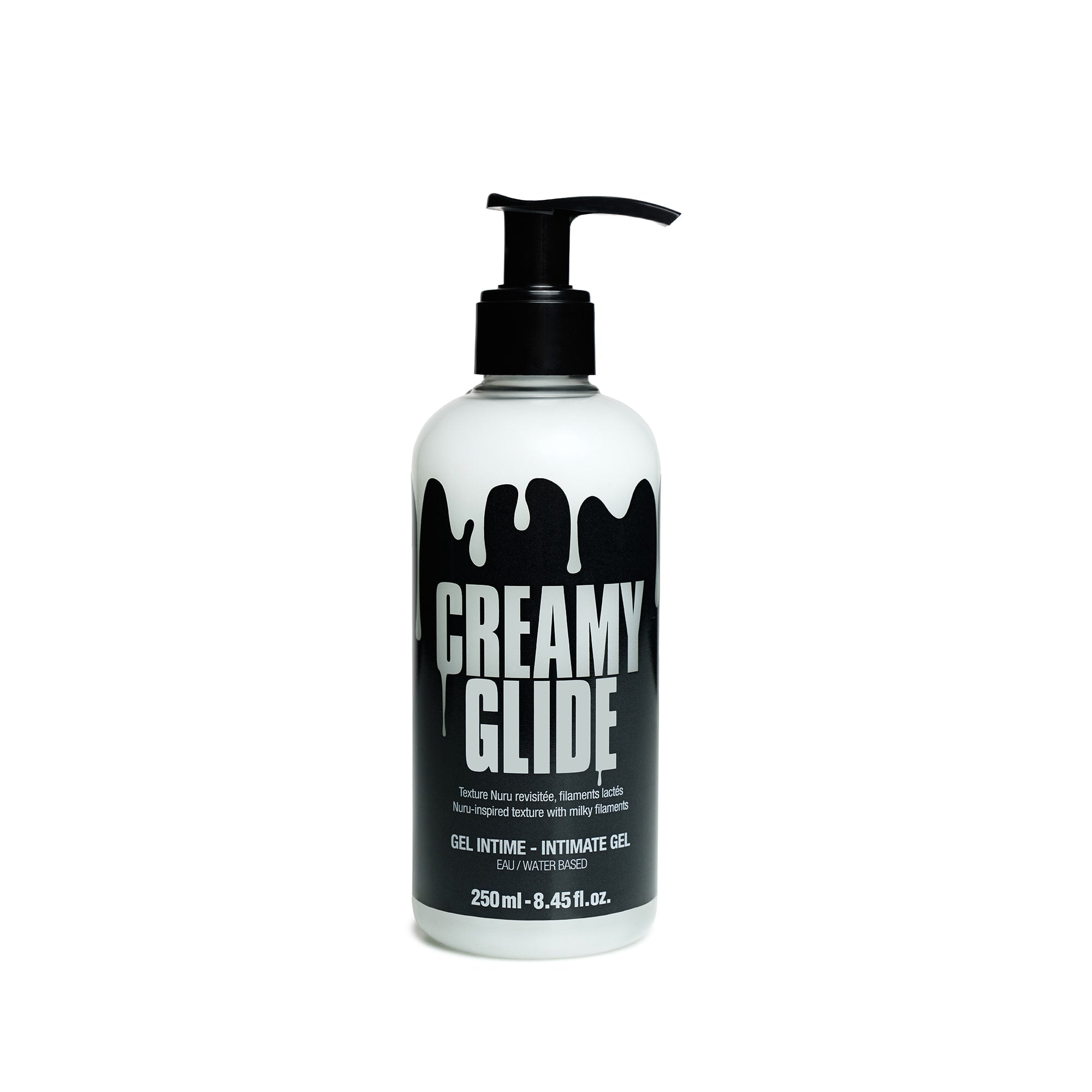 CREAMY GLIDE - GEL INTIME À EFFET FILAMENTEUX LAITEUX - 250ML / 8.45FL.OZ.