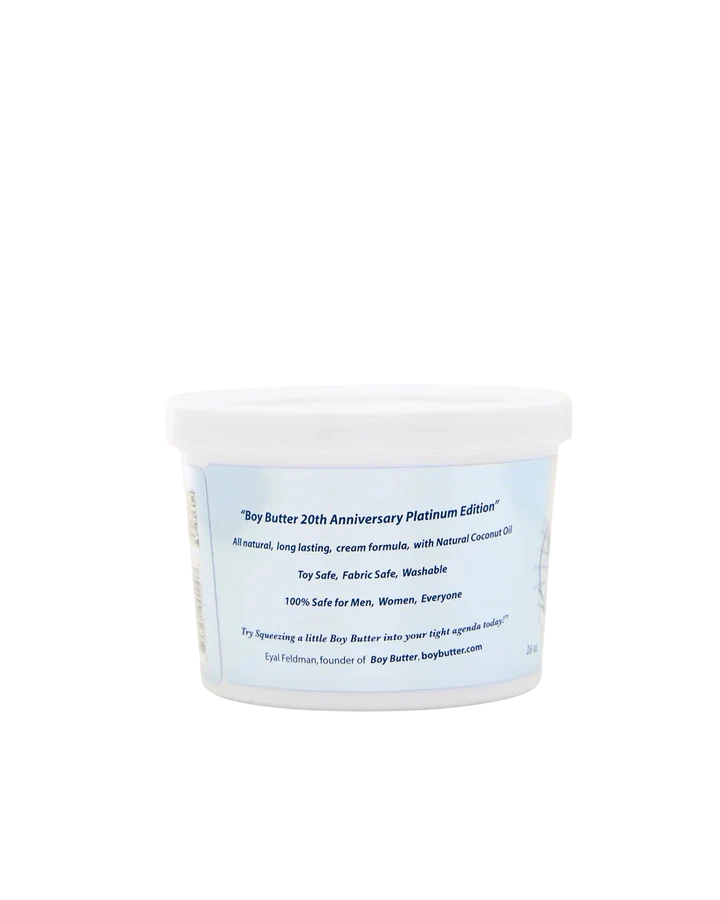 Boy Butter Édition 20e Anniversaire - Étiquette Platine - 16 oz / Tub