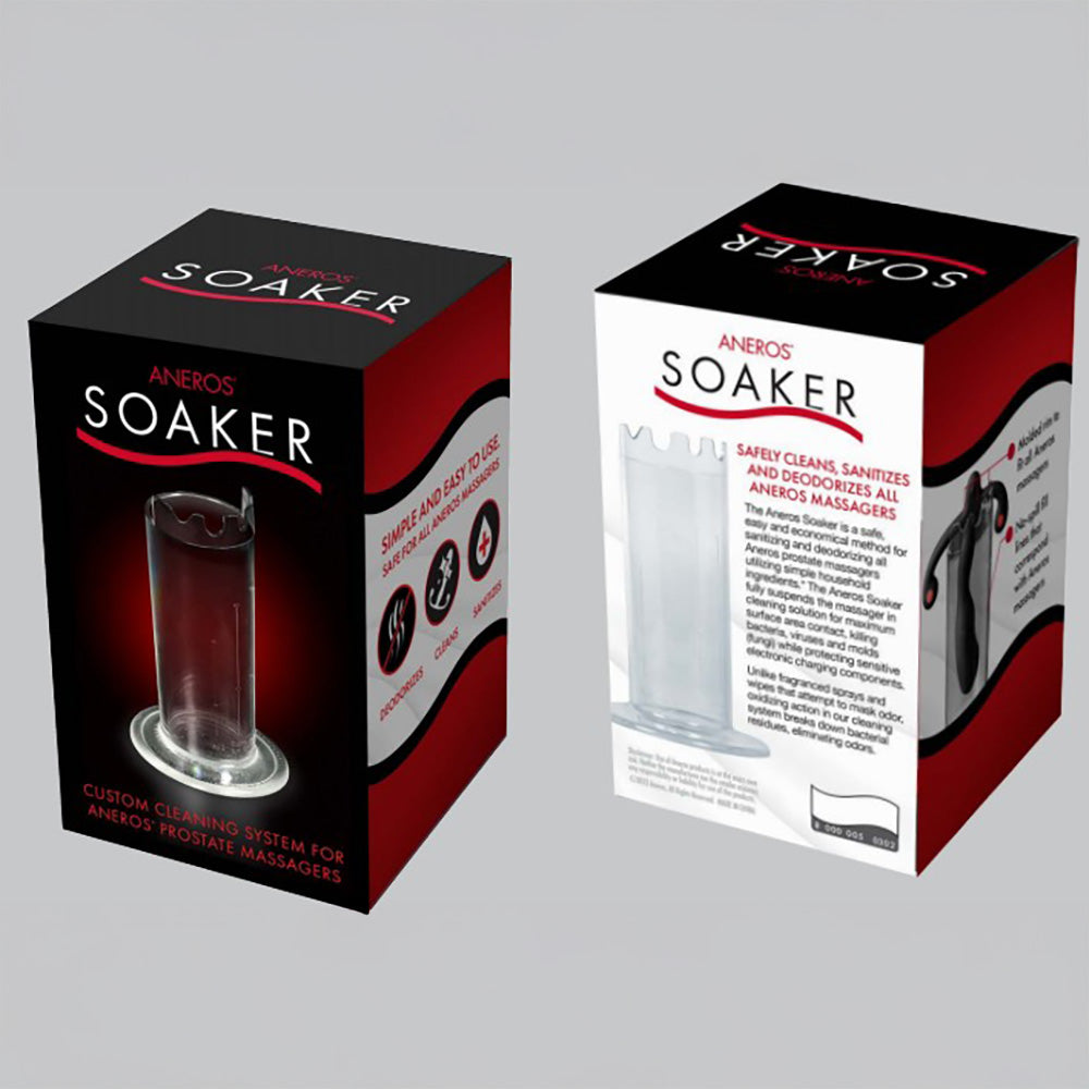 The Aneros Soaker™ device cleaning system