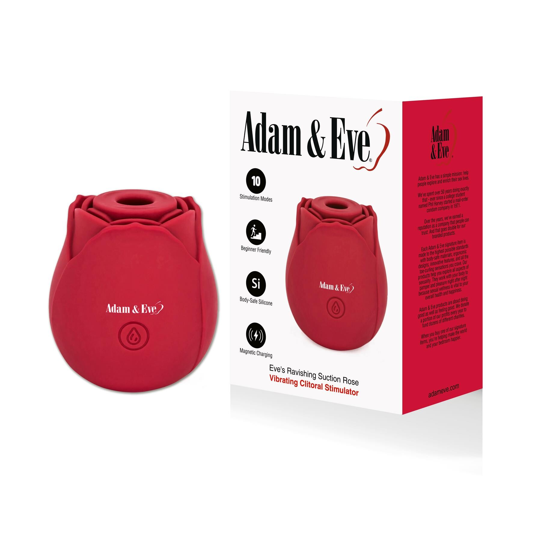 Adam & Eve Eve's Ravishing Suction Rose
