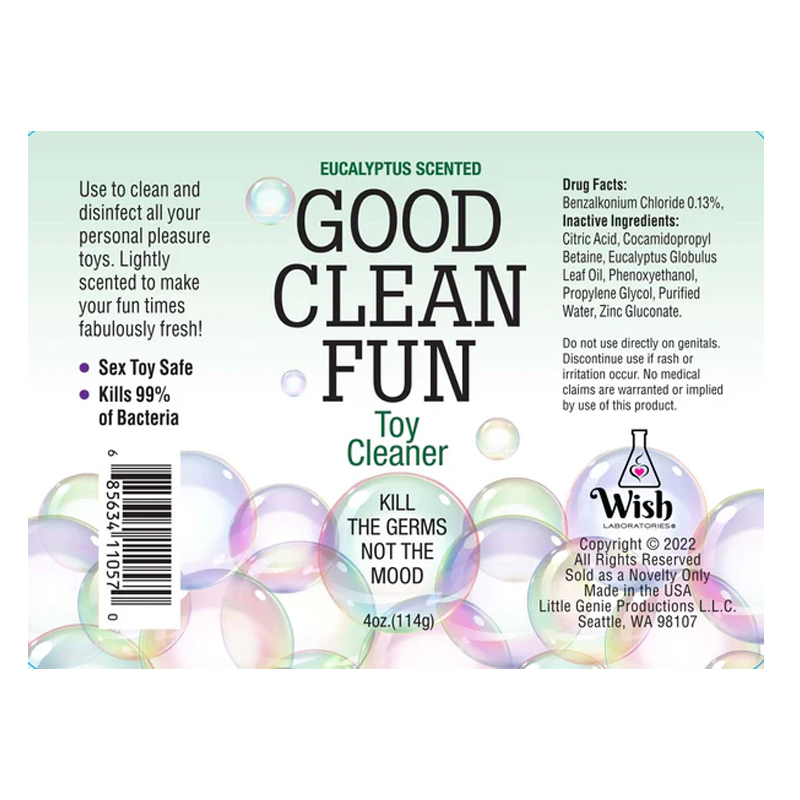GOOD CLEAN FUN, EUCALYPTUS 4oz