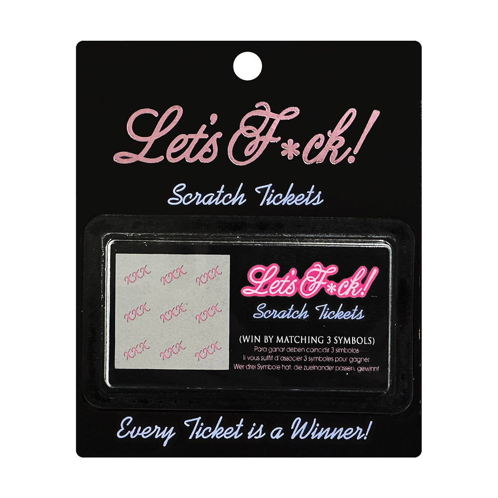Let’s F*ck! Scratch Tickets - 8 coupons