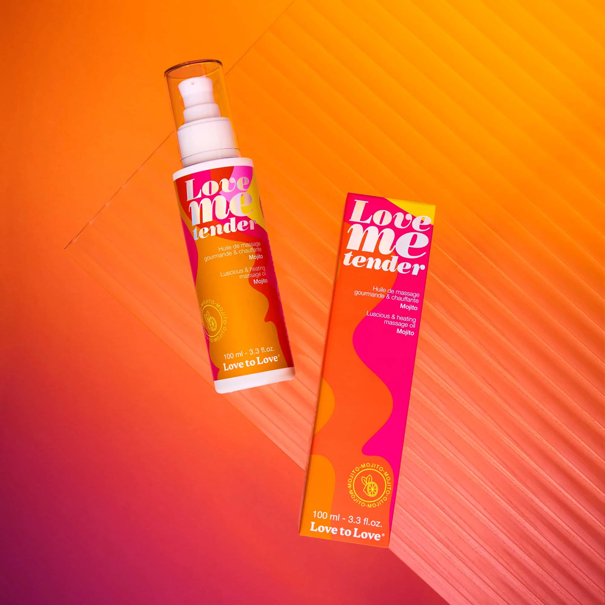 LOVE ME TENDER - HUILE DE MASSAGE - MOJITO 100ML / 3.3FL.OZ.
