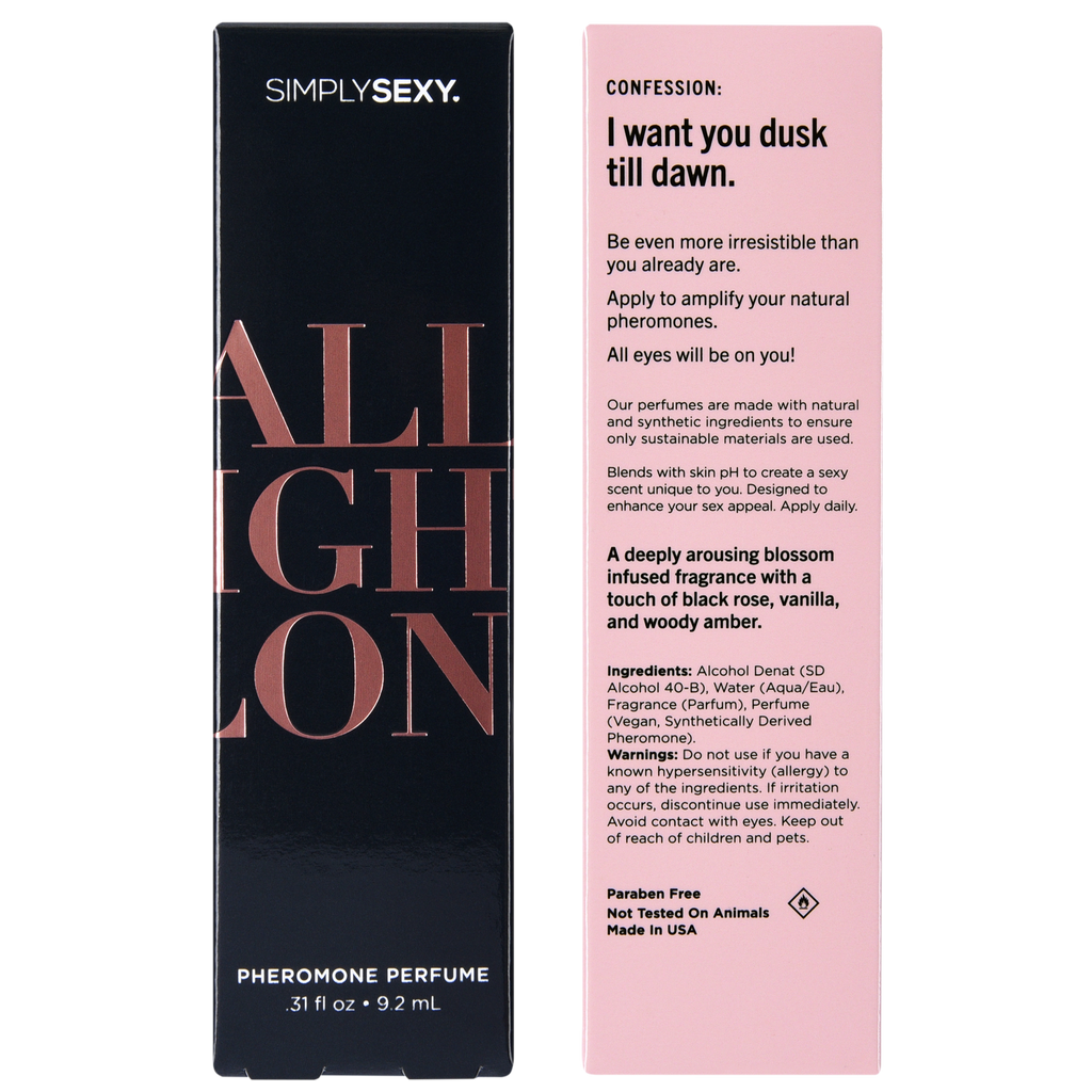 SPRAY PARFUM PHÉROMONE SEXY SIMPLEMENT - TOUTE LA NUIT - 0.31 floz | 9.2mL