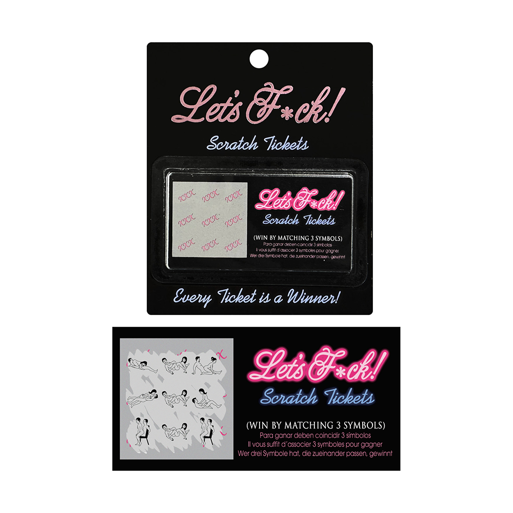 Let’s F*ck! Scratch Tickets - 8 coupons