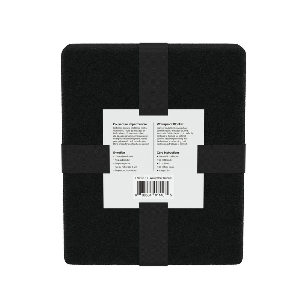Adore U - Waterproof Blanket - Black
