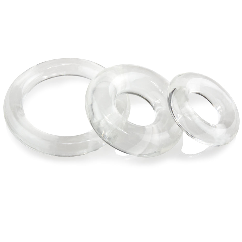 Ring O x3  - Clear