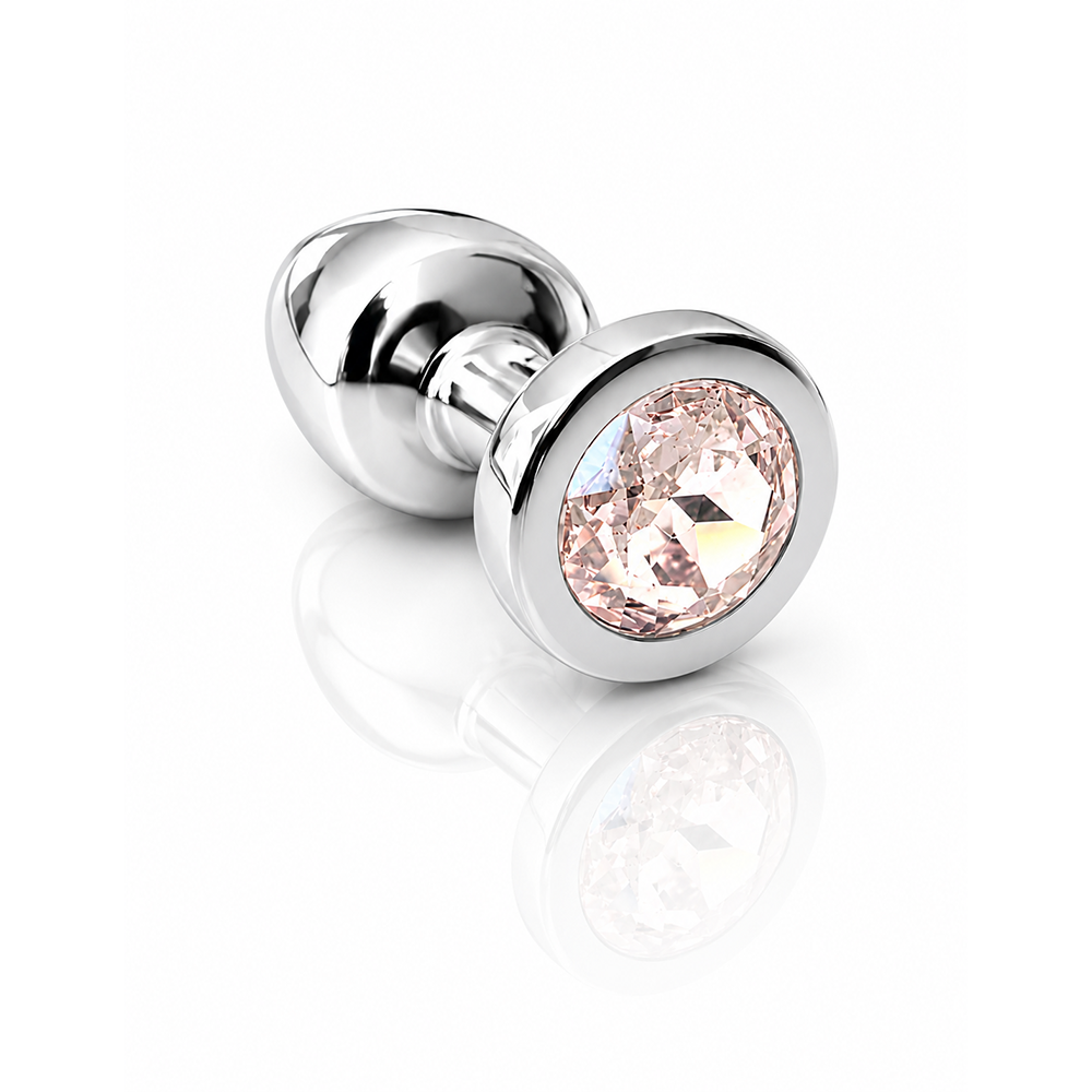 Metal Silver CRZ plug - XSmall - Light Rose