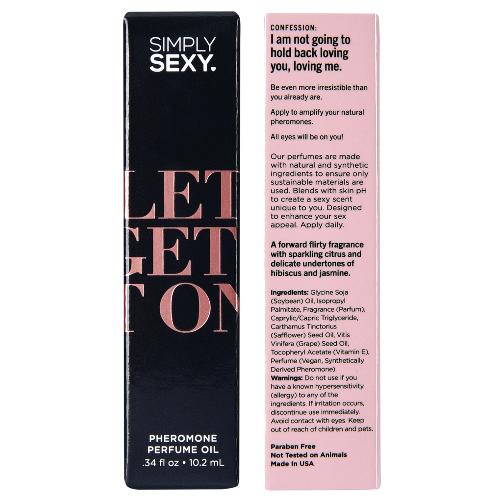 ROLL-ON HUILE PARFUM PHÉROMONE SEXY SIMPLEMENT - ON Y VA - 0.34 floz | 10.2mL