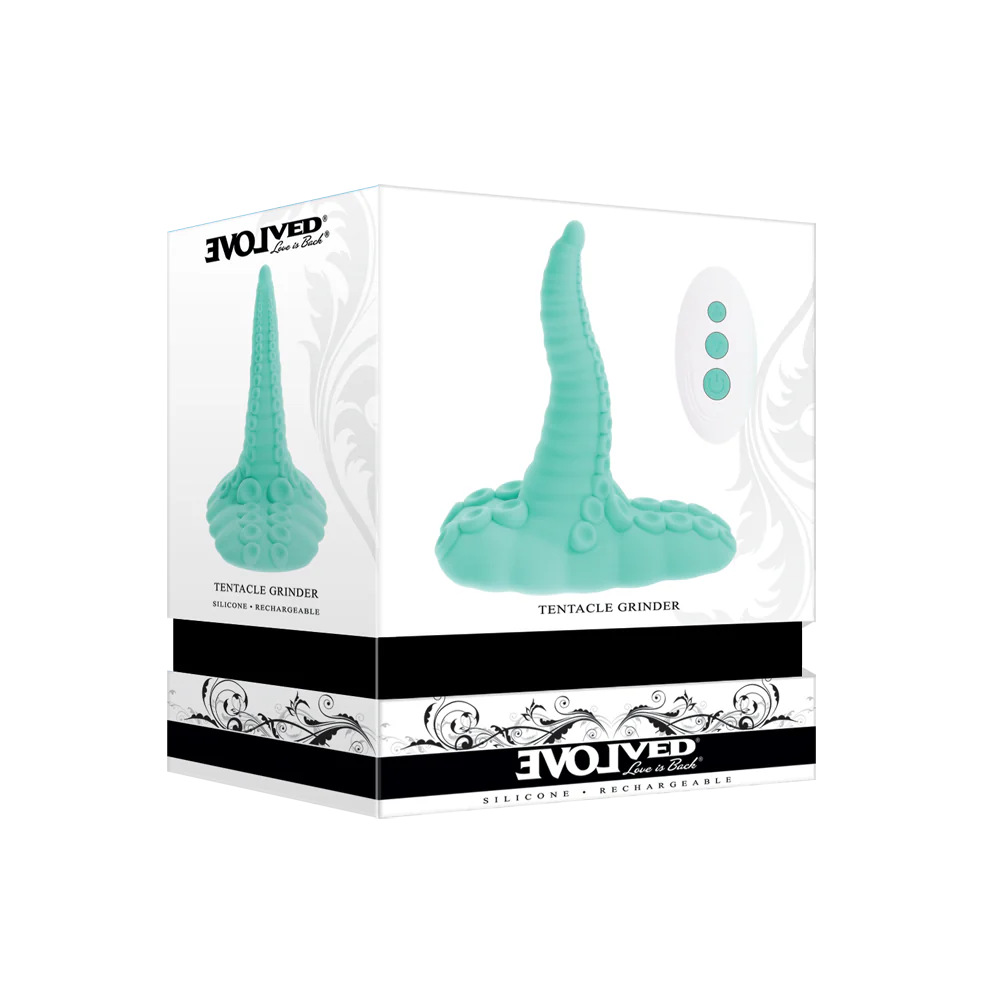 TESTER - Evolved Vibrating Tentacle Grinder with remote