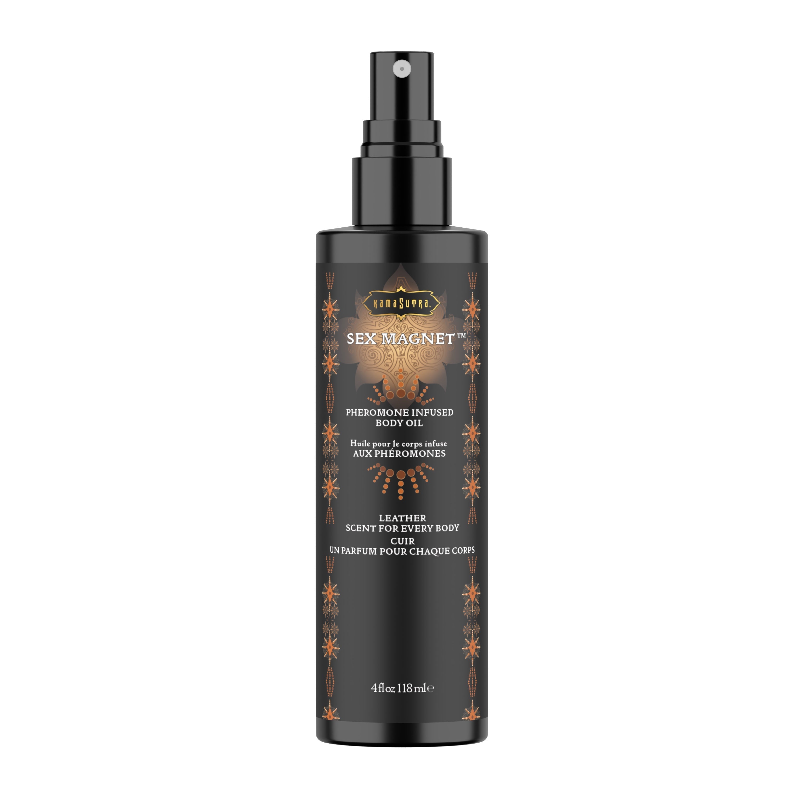 Pheromone Sex Magnet - Spray corporel en cuir 4 oz/118 g