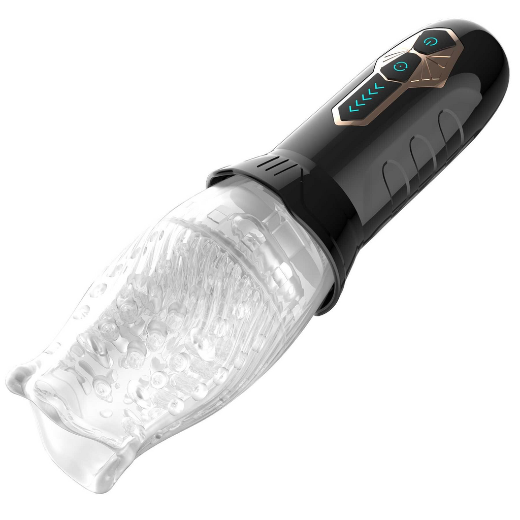 Adam & Eve Adam's Gawk Gawk Rotating & Vibrating Masturbator