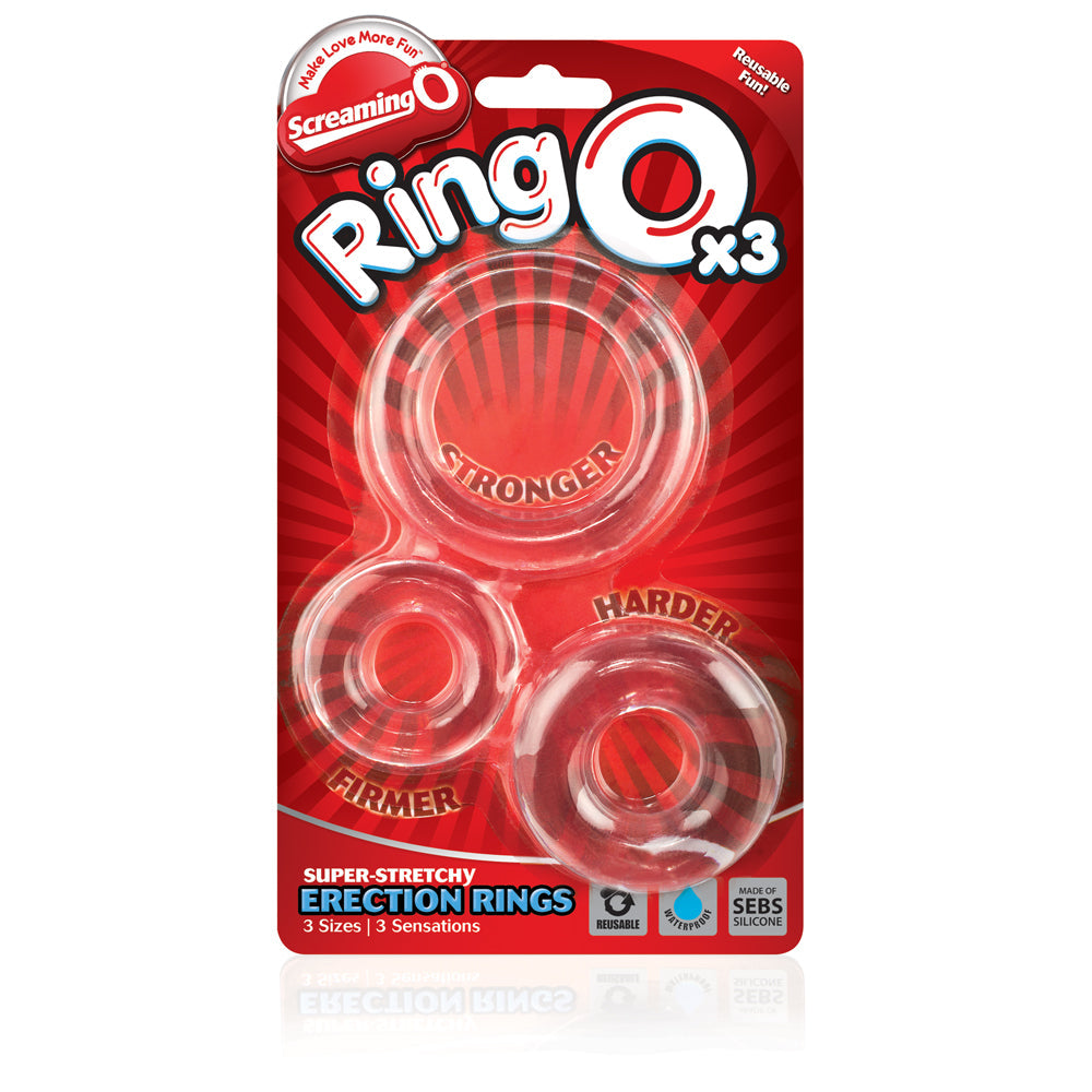 Ring O x3  - Clear