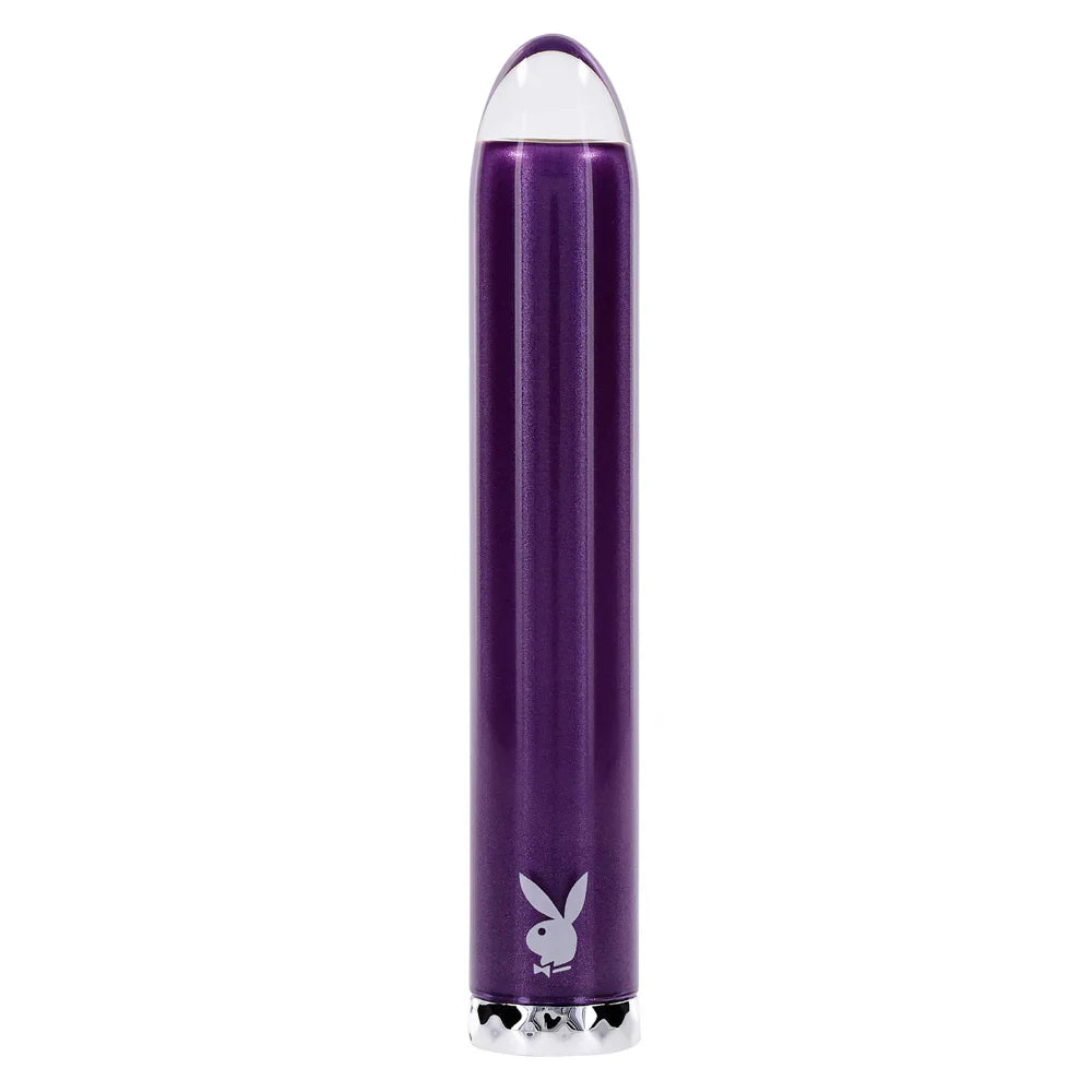 TESTER - Playboy Amethyst Glass Vibe