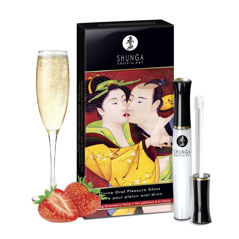 TESTER - Divine Oral Pleasure Lipgloss - Sparkling Strawberry Wine