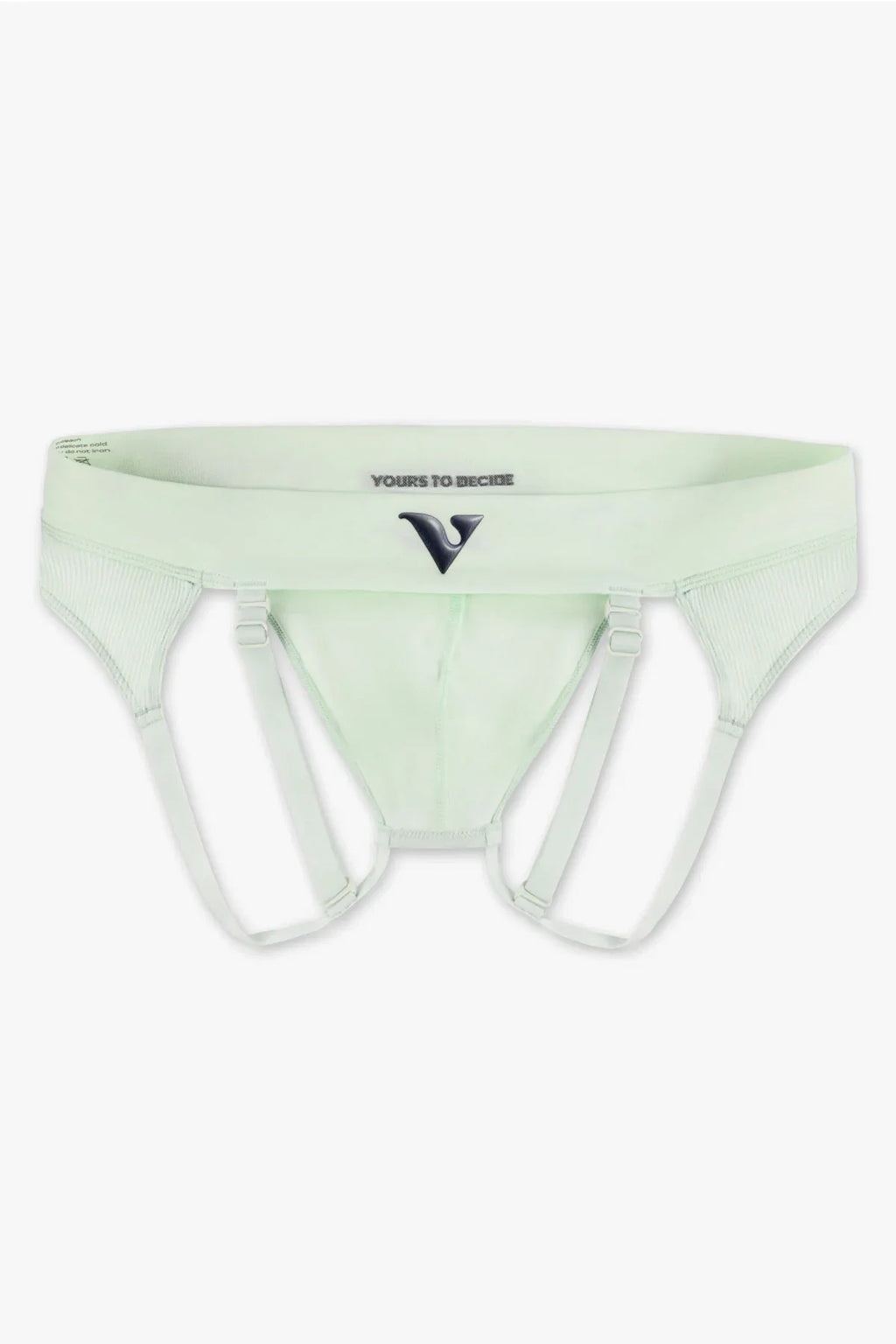 Mens Medium - JockVStrap Rib Briefs - Mint