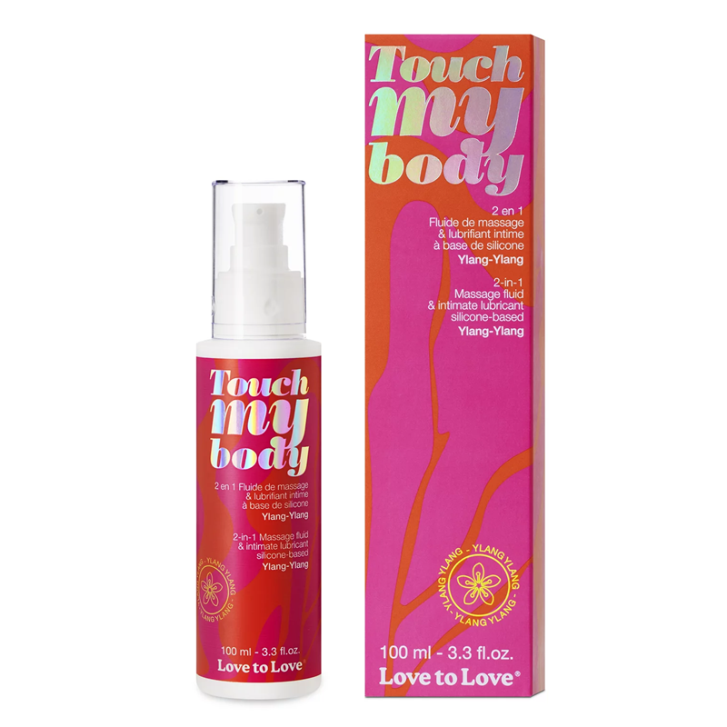 TOUCH MY BODY - HUILE DE MASSAGE & LUBRIFIANT - YLANG-YLANG 100ML / 3.3FL.OZ.