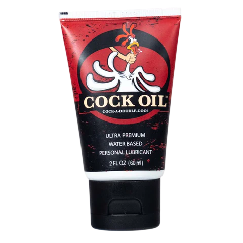 Lubrifiant à base d’eau Cock Oil – tube souple, 2 oz