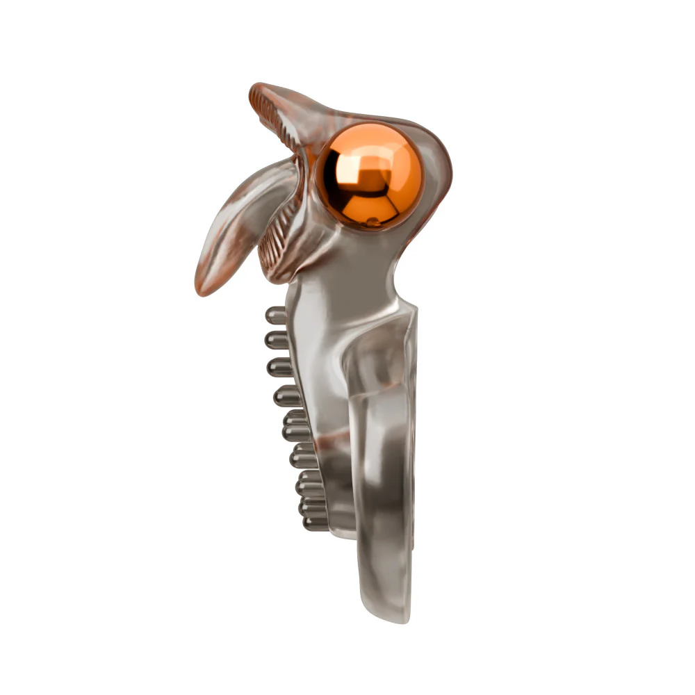 Stay Hard - Vibrating Double Cock Ring Set with Sleeve