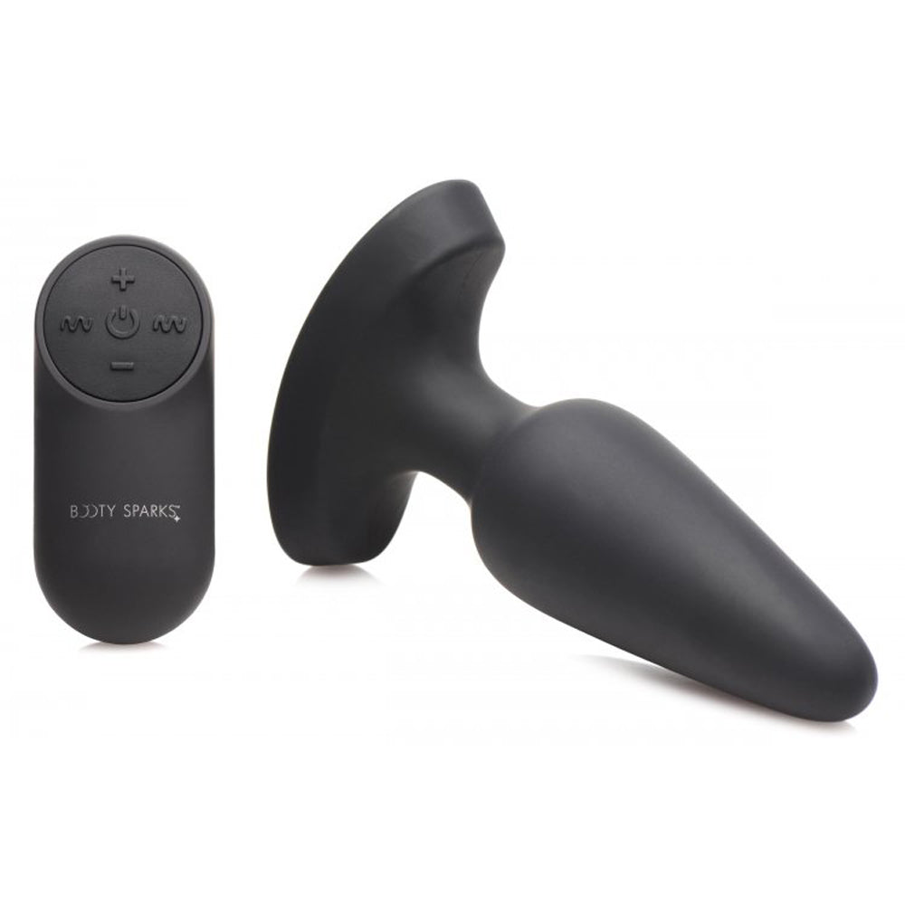 Laser Heart Medium Anal Plug w/ RC *