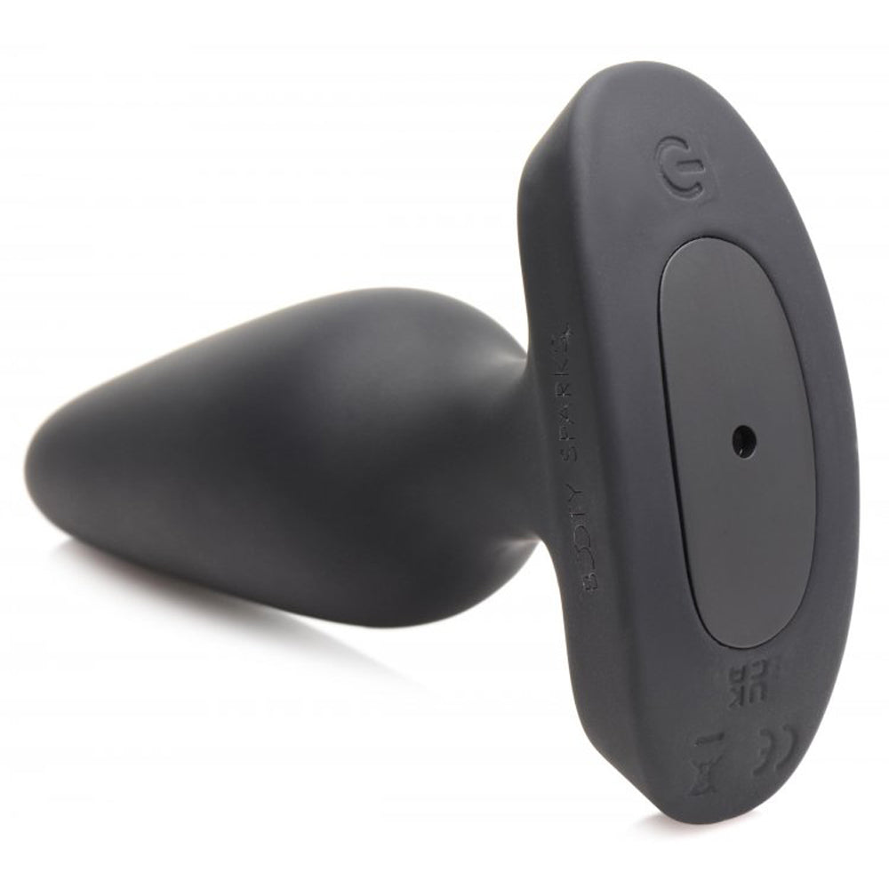 Laser Heart Medium Anal Plug w/ RC *