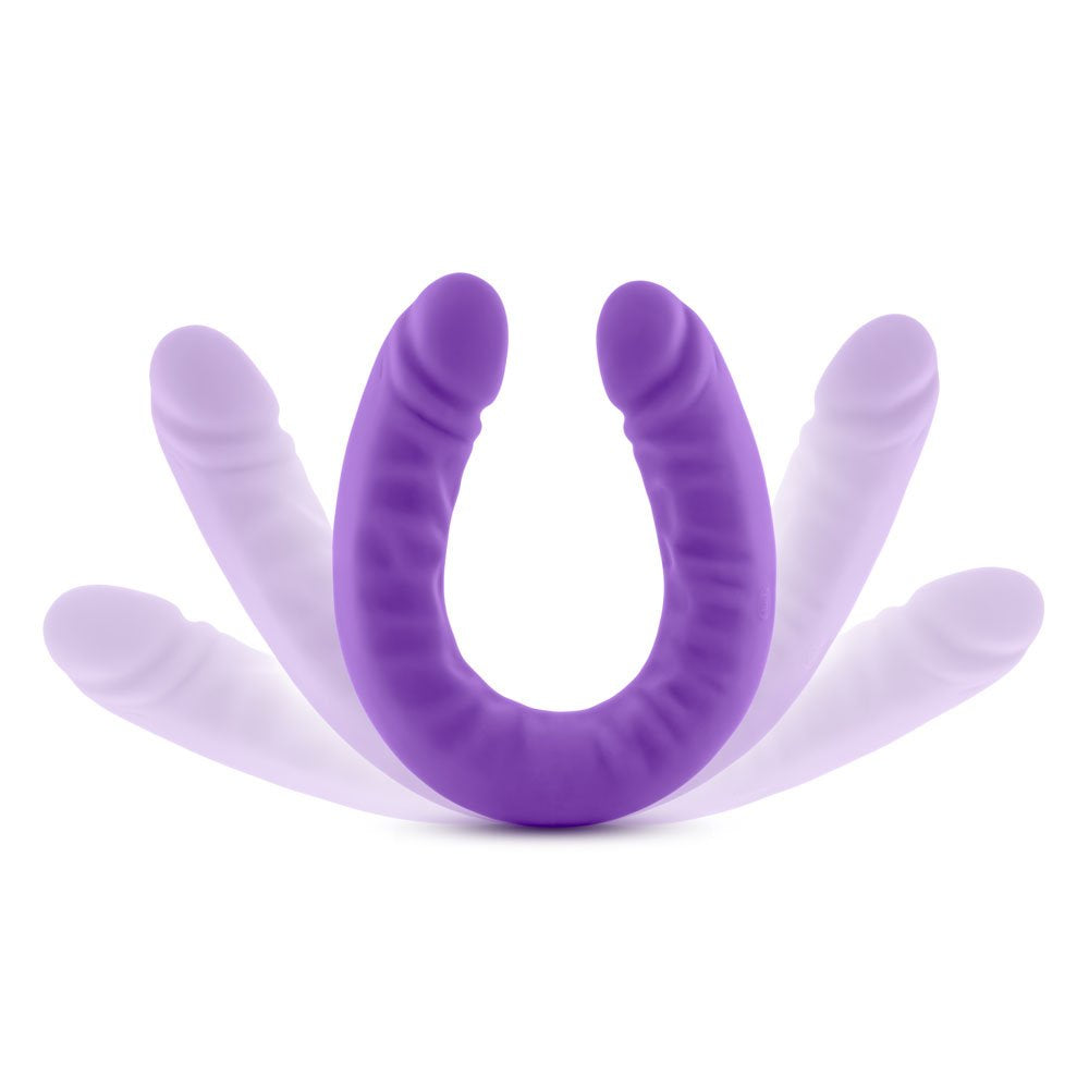 RUSE 18" Silicone Slim Double Dong