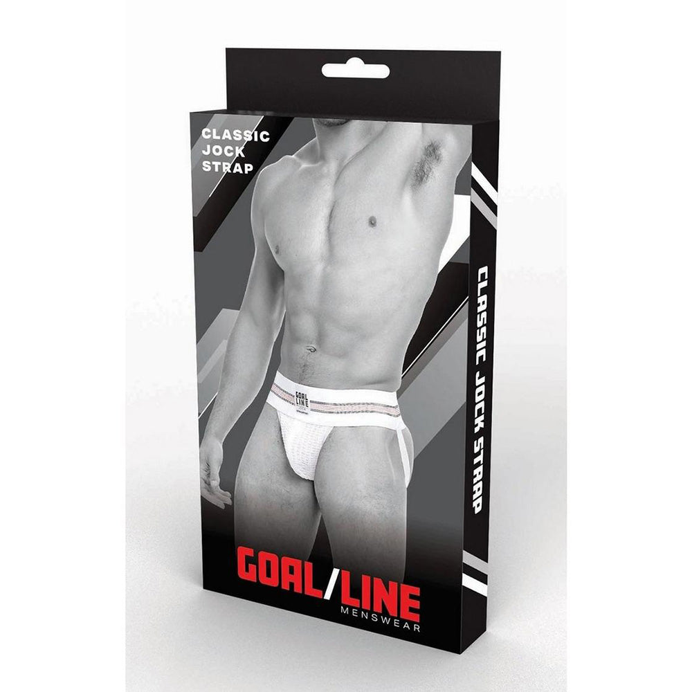GOAL LINE Class Jockstrap - WHITE SM