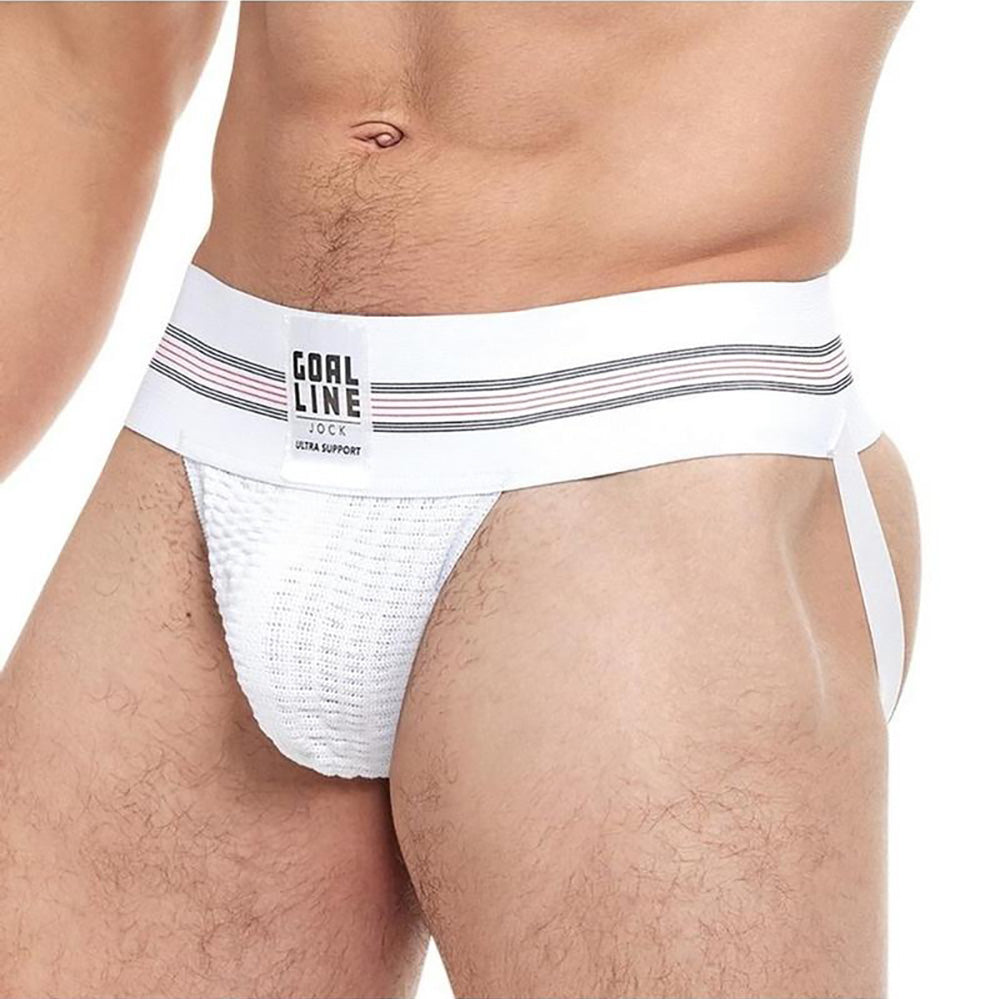 GOAL LINE Class Jockstrap  - WHITE LXL