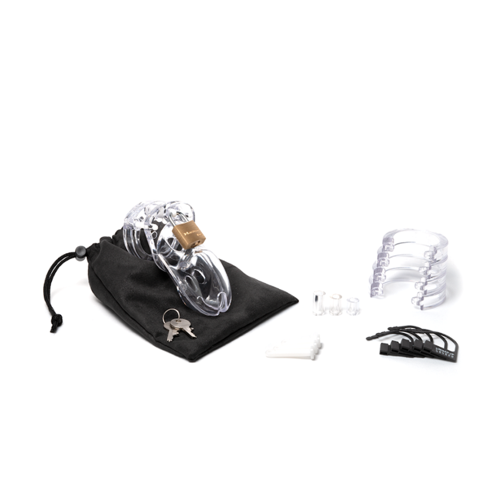 CB-3000 Cock Cage Kit - Clear