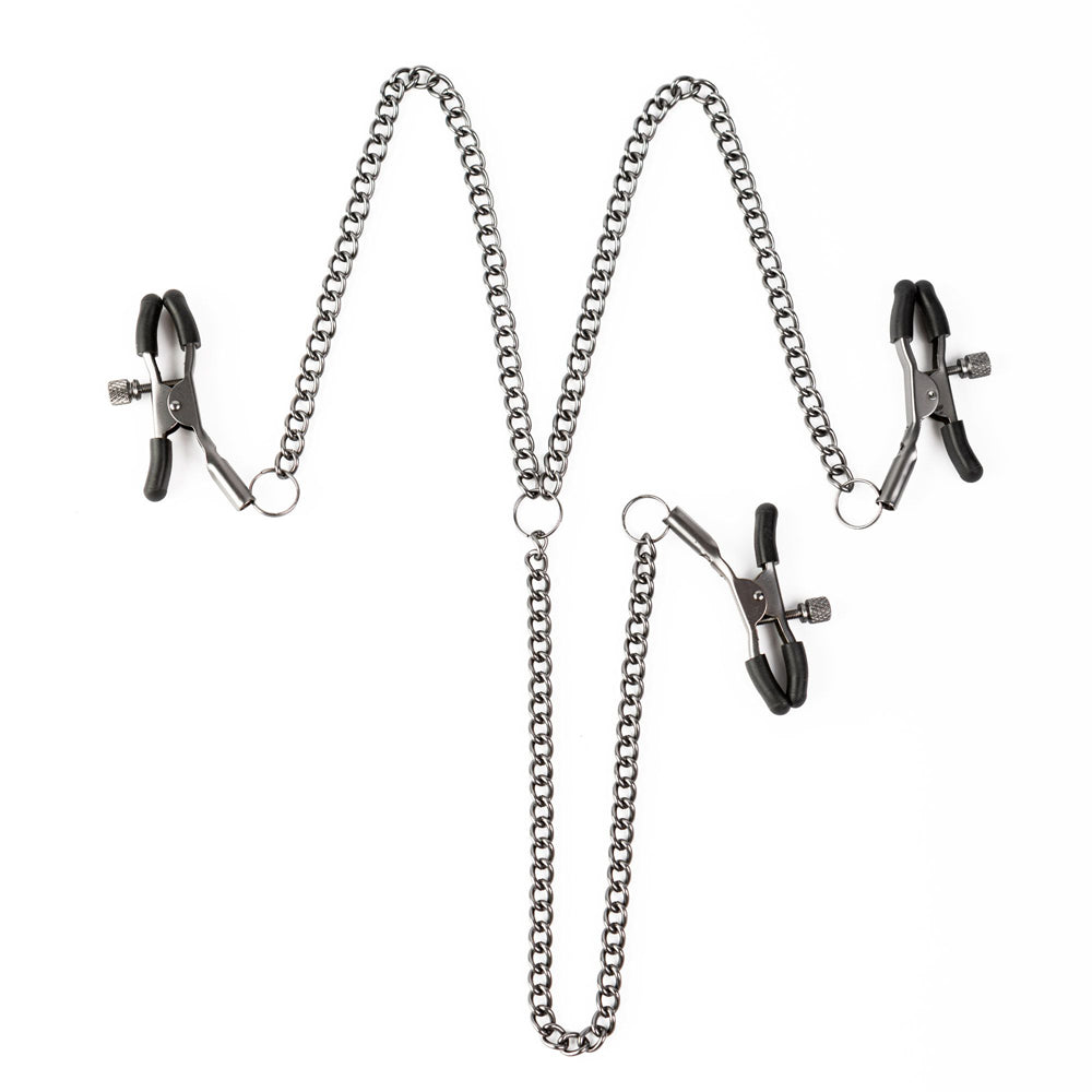 SEI MIO Triple Tease Nipple/Clit Clamps