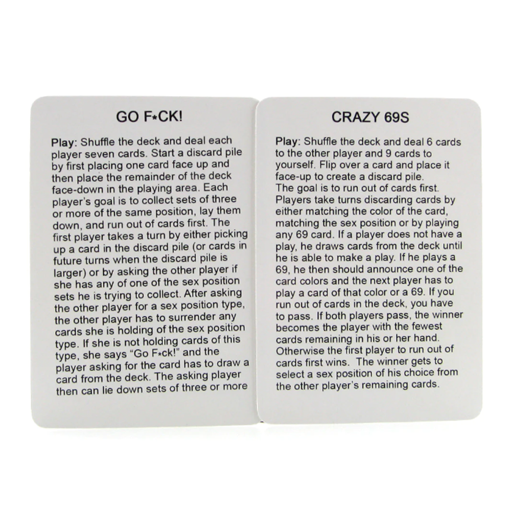Go F*ck! Card Game