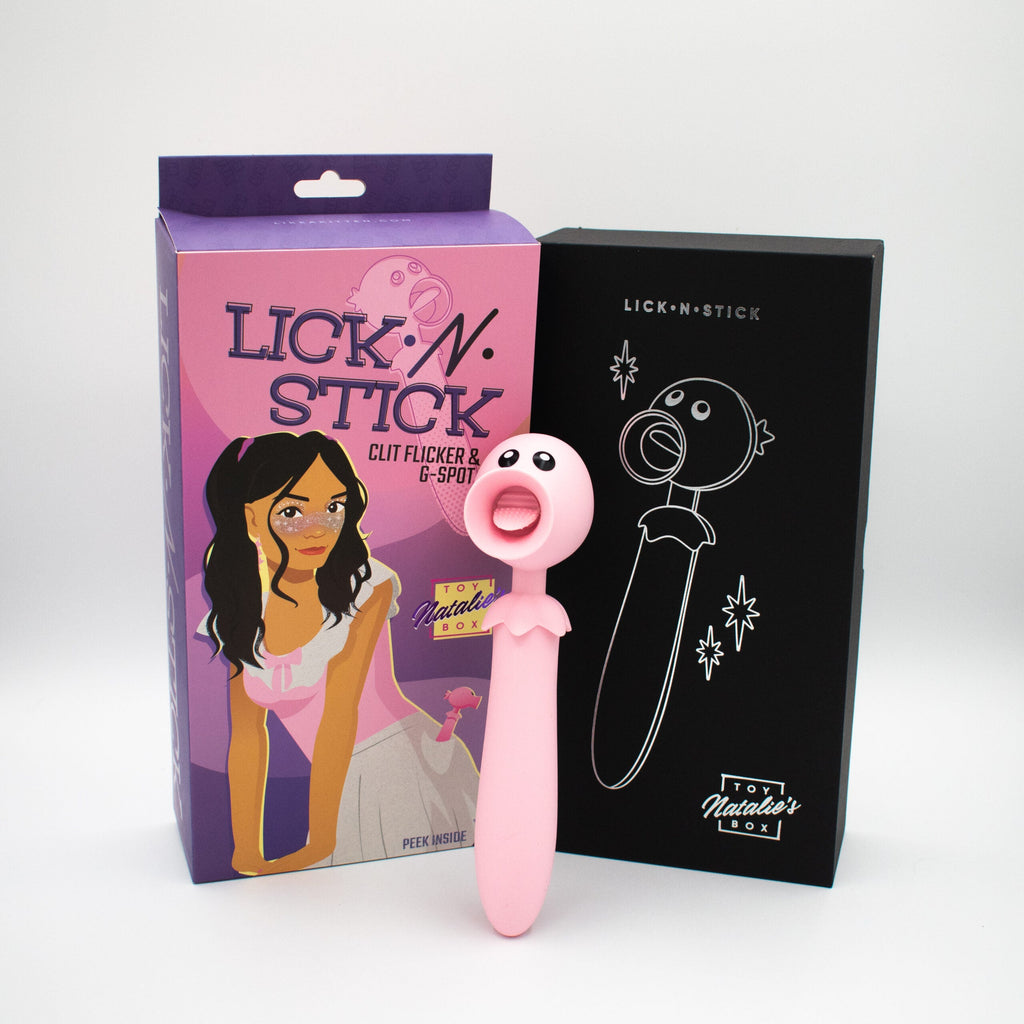 Lick N' Stick Clit Flicker & G-Spot Vibe