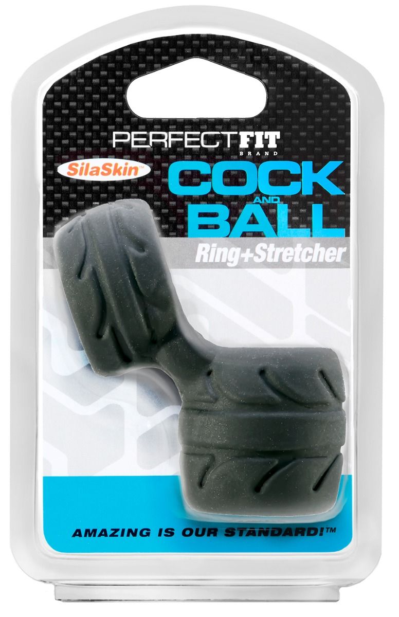 SilaSkin Cock & Ball Black