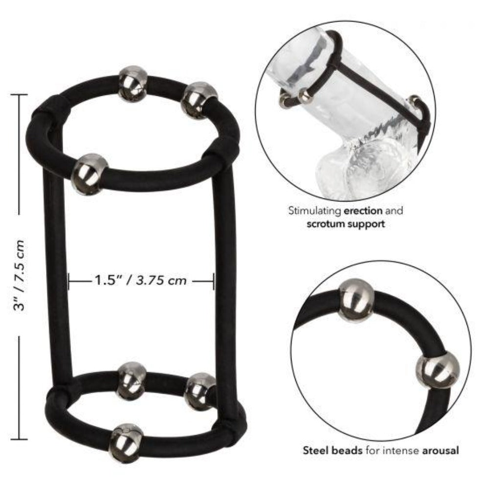 Steel Beaded Silicone Enhancer Cage *
