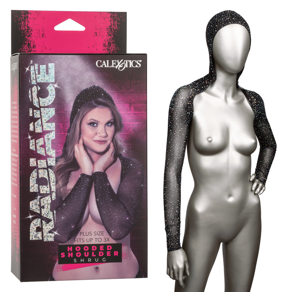 Radiance™ Hooded Shoulder Shrug - Plus *