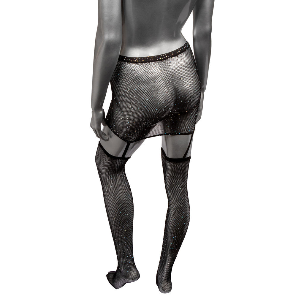 Radiance™1pc Garter Skirt w Thigh Highs*