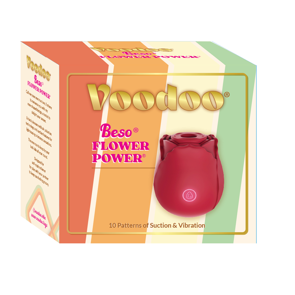 Voodoo Flower Power Rose - Red