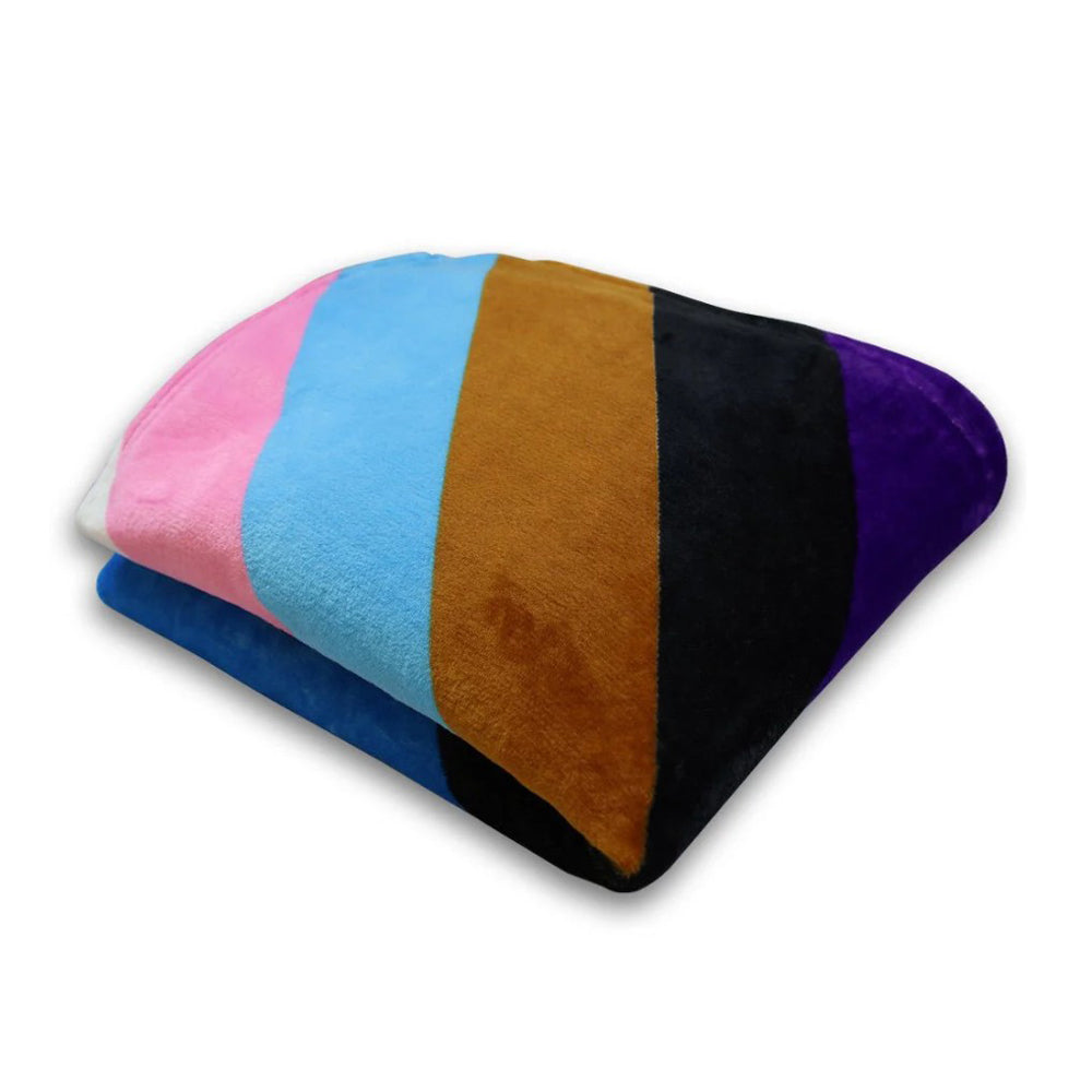 Rainbow Polar Fleece Blanket 50" x 60"