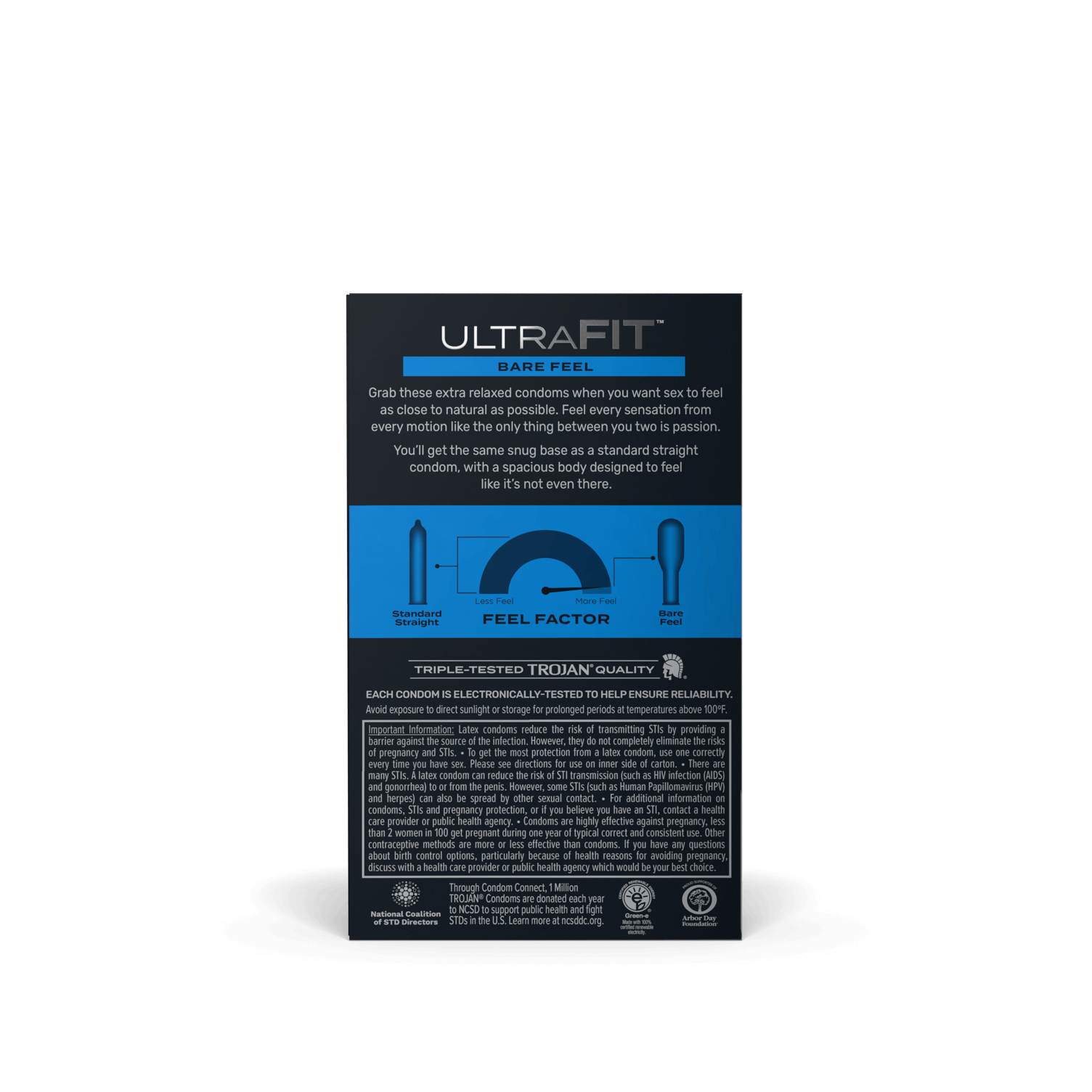 Trojan UltraFit Bare Feel Condoms - 10ct